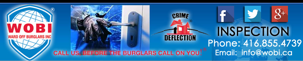 Call on us before the burglars call on you